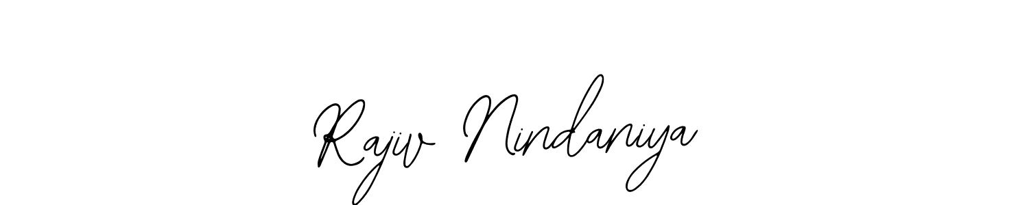 Make a beautiful signature design for name Rajiv Nindaniya. With this signature (Bearetta-2O07w) style, you can create a handwritten signature for free. Rajiv Nindaniya signature style 12 images and pictures png