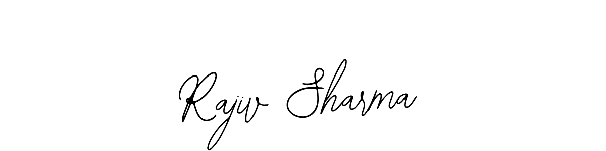 Design your own signature with our free online signature maker. With this signature software, you can create a handwritten (Bearetta-2O07w) signature for name Rajiv Sharma. Rajiv Sharma signature style 12 images and pictures png