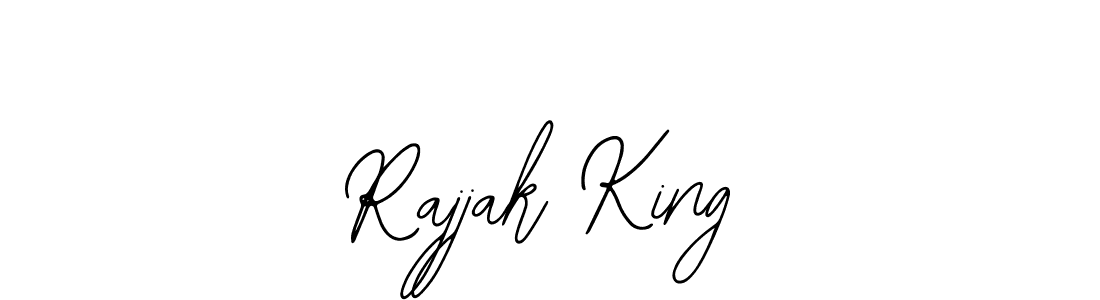 if you are searching for the best signature style for your name Rajjak King. so please give up your signature search. here we have designed multiple signature styles  using Bearetta-2O07w. Rajjak King signature style 12 images and pictures png