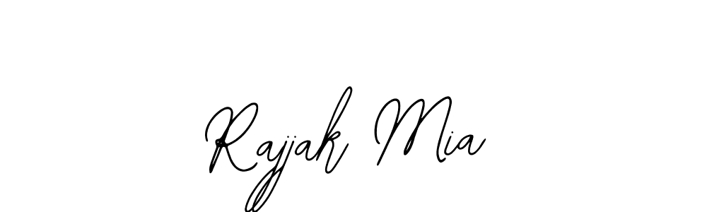 The best way (Bearetta-2O07w) to make a short signature is to pick only two or three words in your name. The name Rajjak Mia include a total of six letters. For converting this name. Rajjak Mia signature style 12 images and pictures png