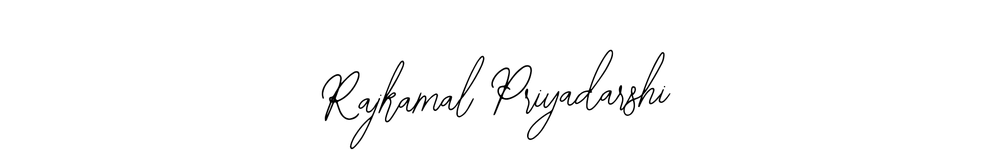 You should practise on your own different ways (Bearetta-2O07w) to write your name (Rajkamal Priyadarshi) in signature. don't let someone else do it for you. Rajkamal Priyadarshi signature style 12 images and pictures png