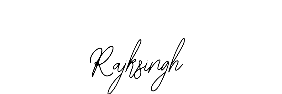The best way (Bearetta-2O07w) to make a short signature is to pick only two or three words in your name. The name Rajksingh include a total of six letters. For converting this name. Rajksingh signature style 12 images and pictures png