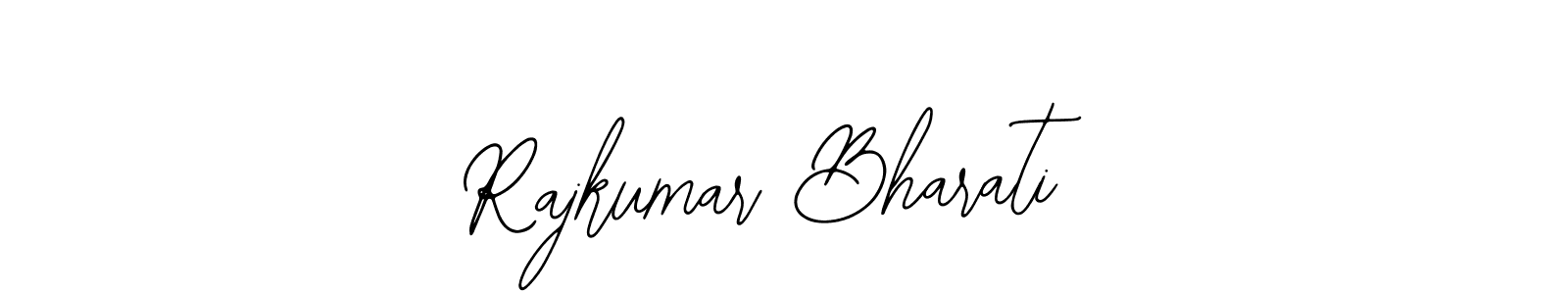 Rajkumar Bharati stylish signature style. Best Handwritten Sign (Bearetta-2O07w) for my name. Handwritten Signature Collection Ideas for my name Rajkumar Bharati. Rajkumar Bharati signature style 12 images and pictures png