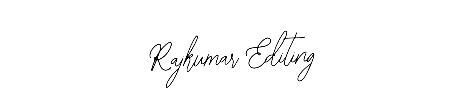 The best way (Bearetta-2O07w) to make a short signature is to pick only two or three words in your name. The name Rajkumar Editing include a total of six letters. For converting this name. Rajkumar Editing signature style 12 images and pictures png