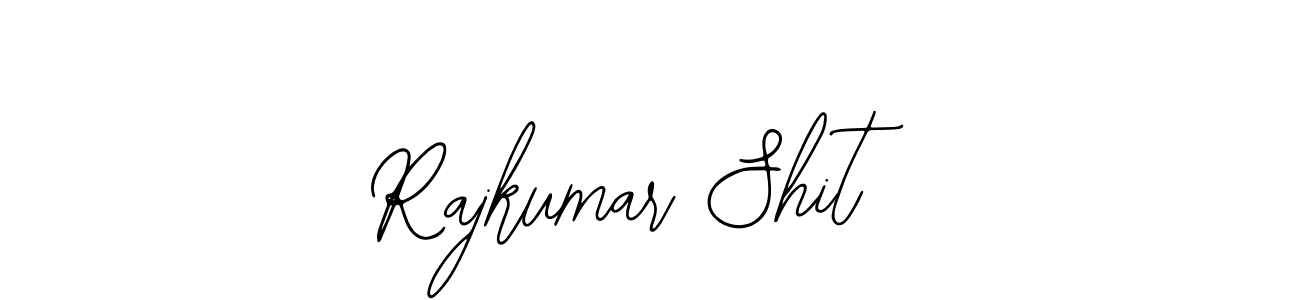 Similarly Bearetta-2O07w is the best handwritten signature design. Signature creator online .You can use it as an online autograph creator for name Rajkumar Shit. Rajkumar Shit signature style 12 images and pictures png