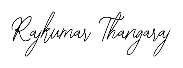 You should practise on your own different ways (Bearetta-2O07w) to write your name (Rajkumar Thangaraj) in signature. Don't let someone else do it for you. Rajkumar Thangaraj signature style 12 images and pictures png