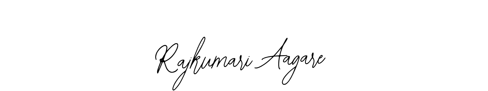 Rajkumari Aagare stylish signature style. Best Handwritten Sign (Bearetta-2O07w) for my name. Handwritten Signature Collection Ideas for my name Rajkumari Aagare. Rajkumari Aagare signature style 12 images and pictures png