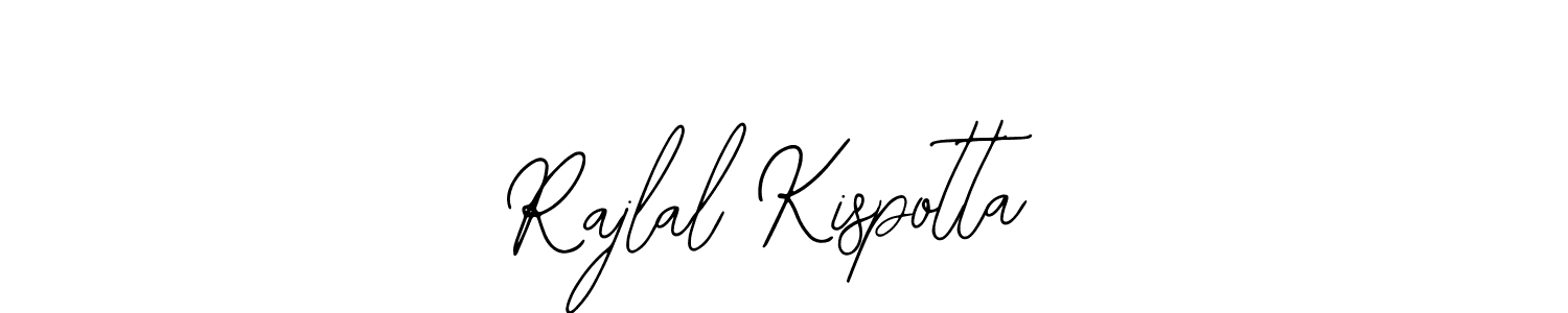 Make a beautiful signature design for name Rajlal Kispotta. With this signature (Bearetta-2O07w) style, you can create a handwritten signature for free. Rajlal Kispotta signature style 12 images and pictures png