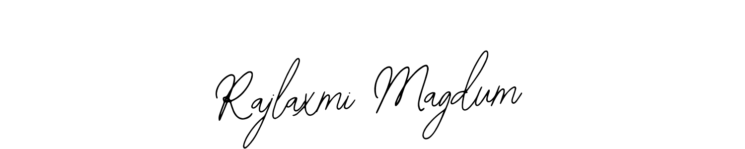 Similarly Bearetta-2O07w is the best handwritten signature design. Signature creator online .You can use it as an online autograph creator for name Rajlaxmi Magdum. Rajlaxmi Magdum signature style 12 images and pictures png