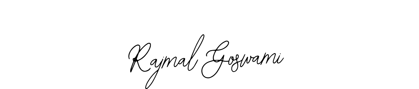 Also we have Rajmal Goswami name is the best signature style. Create professional handwritten signature collection using Bearetta-2O07w autograph style. Rajmal Goswami signature style 12 images and pictures png