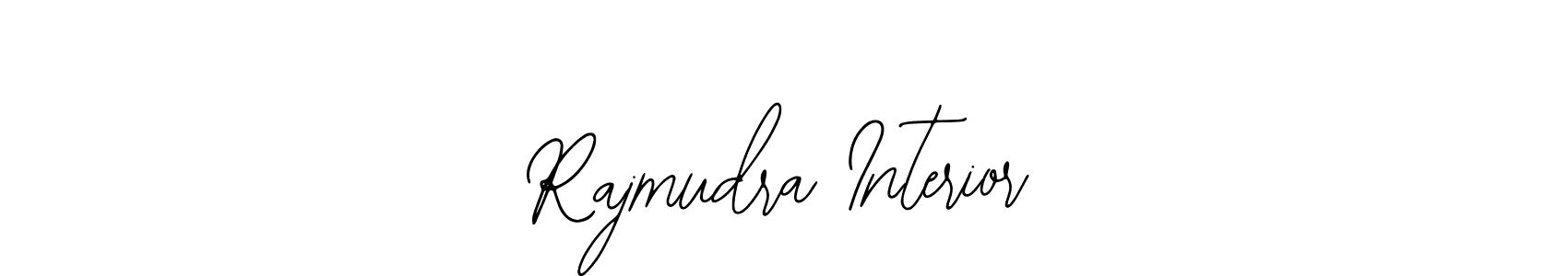 How to Draw Rajmudra Interior signature style? Bearetta-2O07w is a latest design signature styles for name Rajmudra Interior. Rajmudra Interior signature style 12 images and pictures png