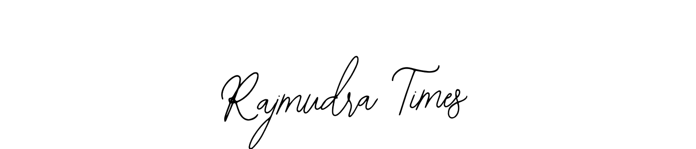 Create a beautiful signature design for name Rajmudra Times. With this signature (Bearetta-2O07w) fonts, you can make a handwritten signature for free. Rajmudra Times signature style 12 images and pictures png