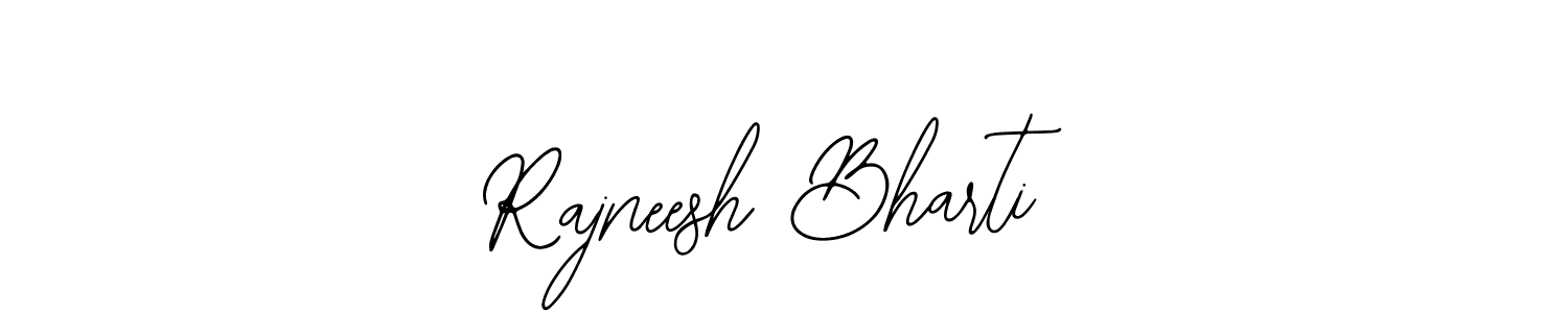 Once you've used our free online signature maker to create your best signature Bearetta-2O07w style, it's time to enjoy all of the benefits that Rajneesh Bharti name signing documents. Rajneesh Bharti signature style 12 images and pictures png