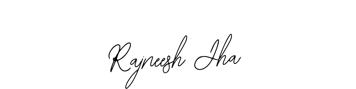 if you are searching for the best signature style for your name Rajneesh Jha. so please give up your signature search. here we have designed multiple signature styles  using Bearetta-2O07w. Rajneesh Jha signature style 12 images and pictures png