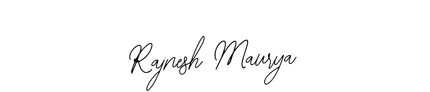 Rajnesh Maurya stylish signature style. Best Handwritten Sign (Bearetta-2O07w) for my name. Handwritten Signature Collection Ideas for my name Rajnesh Maurya. Rajnesh Maurya signature style 12 images and pictures png