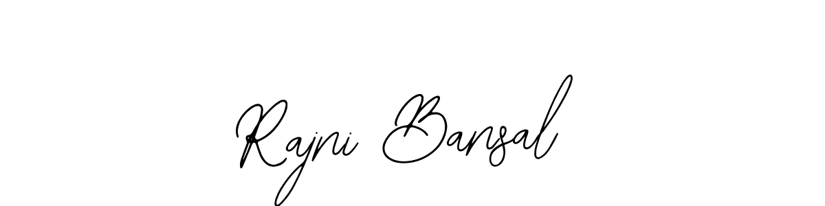 Also You can easily find your signature by using the search form. We will create Rajni Bansal name handwritten signature images for you free of cost using Bearetta-2O07w sign style. Rajni Bansal signature style 12 images and pictures png