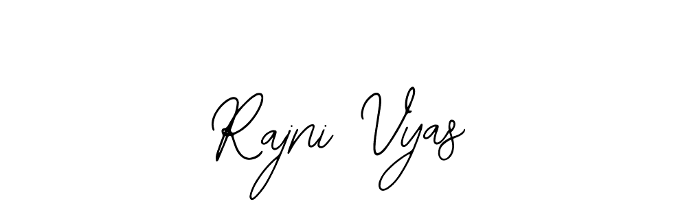 if you are searching for the best signature style for your name Rajni Vyas. so please give up your signature search. here we have designed multiple signature styles  using Bearetta-2O07w. Rajni Vyas signature style 12 images and pictures png