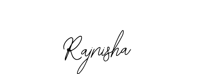 How to make Rajnisha name signature. Use Bearetta-2O07w style for creating short signs online. This is the latest handwritten sign. Rajnisha signature style 12 images and pictures png