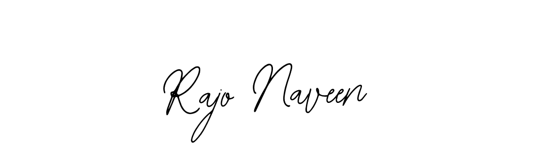 How to make Rajo Naveen signature? Bearetta-2O07w is a professional autograph style. Create handwritten signature for Rajo Naveen name. Rajo Naveen signature style 12 images and pictures png