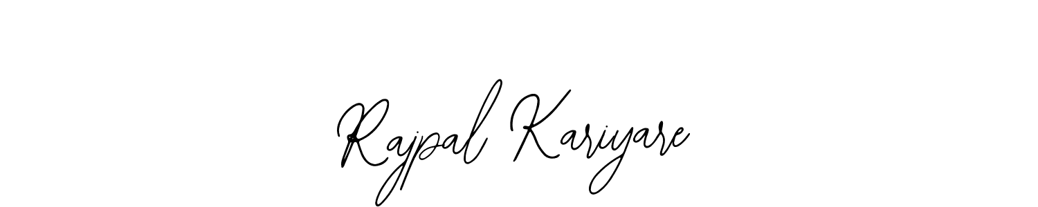 Also You can easily find your signature by using the search form. We will create Rajpal Kariyare name handwritten signature images for you free of cost using Bearetta-2O07w sign style. Rajpal Kariyare signature style 12 images and pictures png
