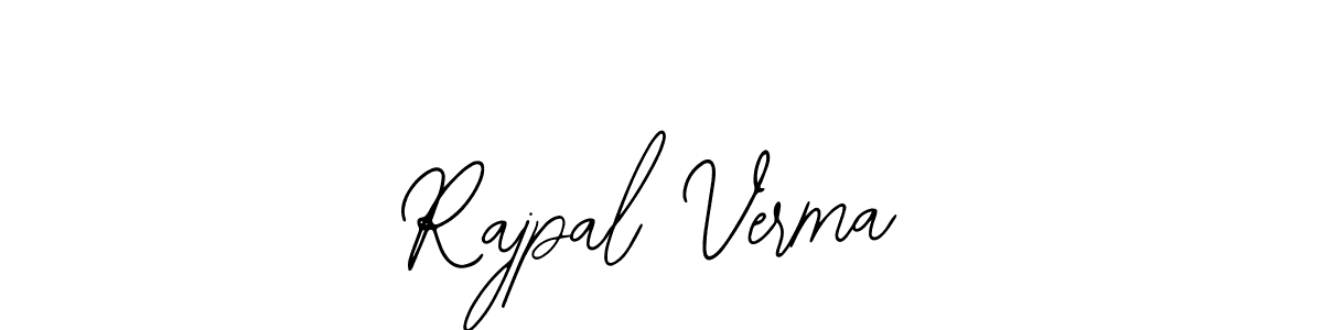 Make a short Rajpal Verma signature style. Manage your documents anywhere anytime using Bearetta-2O07w. Create and add eSignatures, submit forms, share and send files easily. Rajpal Verma signature style 12 images and pictures png