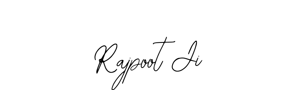 Also we have Rajpoot Ji name is the best signature style. Create professional handwritten signature collection using Bearetta-2O07w autograph style. Rajpoot Ji signature style 12 images and pictures png