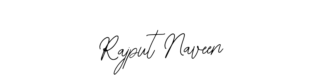 Use a signature maker to create a handwritten signature online. With this signature software, you can design (Bearetta-2O07w) your own signature for name Rajput Naveen. Rajput Naveen signature style 12 images and pictures png