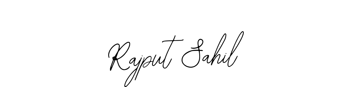 It looks lik you need a new signature style for name Rajput Sahil. Design unique handwritten (Bearetta-2O07w) signature with our free signature maker in just a few clicks. Rajput Sahil signature style 12 images and pictures png