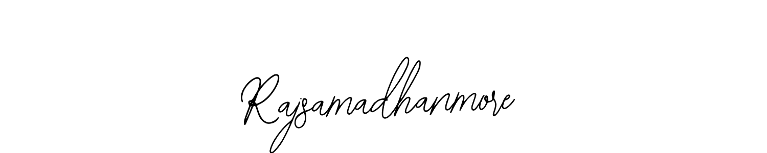 if you are searching for the best signature style for your name Rajsamadhanmore. so please give up your signature search. here we have designed multiple signature styles  using Bearetta-2O07w. Rajsamadhanmore signature style 12 images and pictures png