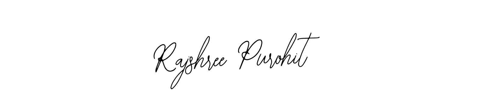 Make a beautiful signature design for name Rajshree Purohit. With this signature (Bearetta-2O07w) style, you can create a handwritten signature for free. Rajshree Purohit signature style 12 images and pictures png