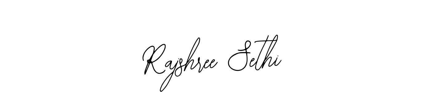You should practise on your own different ways (Bearetta-2O07w) to write your name (Rajshree Sethi) in signature. don't let someone else do it for you. Rajshree Sethi signature style 12 images and pictures png