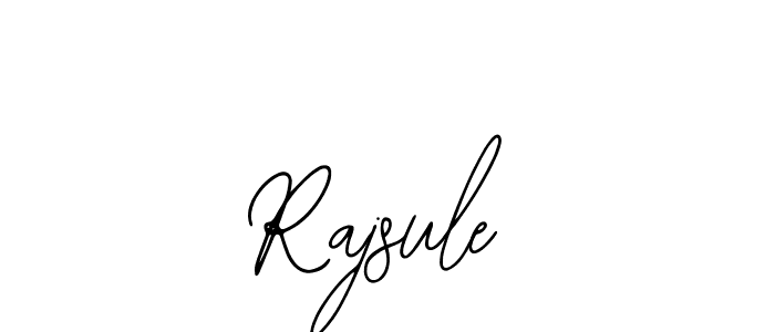 if you are searching for the best signature style for your name Rajsule. so please give up your signature search. here we have designed multiple signature styles  using Bearetta-2O07w. Rajsule signature style 12 images and pictures png