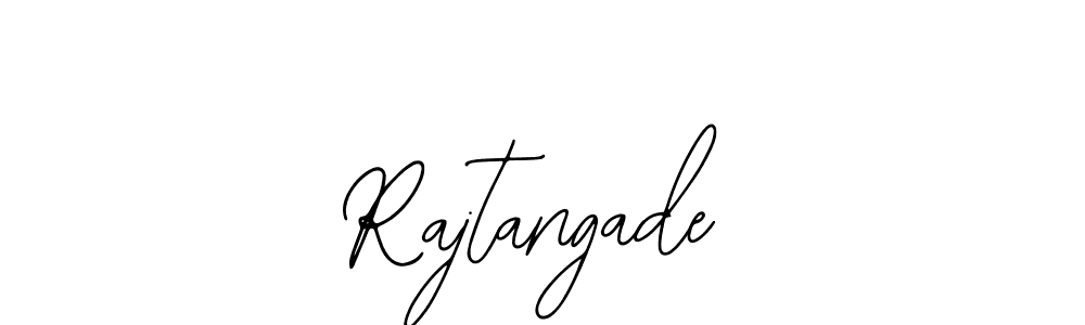 Use a signature maker to create a handwritten signature online. With this signature software, you can design (Bearetta-2O07w) your own signature for name Rajtangade. Rajtangade signature style 12 images and pictures png