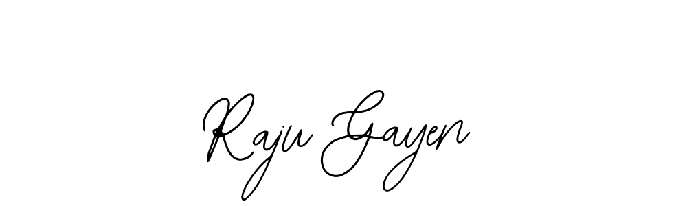 Also You can easily find your signature by using the search form. We will create Raju Gayen name handwritten signature images for you free of cost using Bearetta-2O07w sign style. Raju Gayen signature style 12 images and pictures png