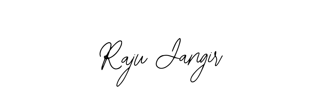 How to make Raju Jangir name signature. Use Bearetta-2O07w style for creating short signs online. This is the latest handwritten sign. Raju Jangir signature style 12 images and pictures png