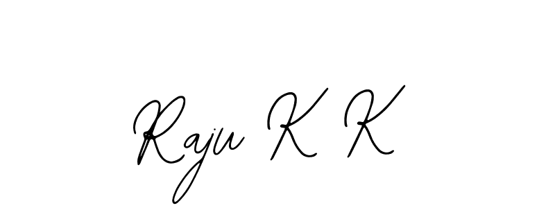 if you are searching for the best signature style for your name Raju K K. so please give up your signature search. here we have designed multiple signature styles  using Bearetta-2O07w. Raju K K signature style 12 images and pictures png