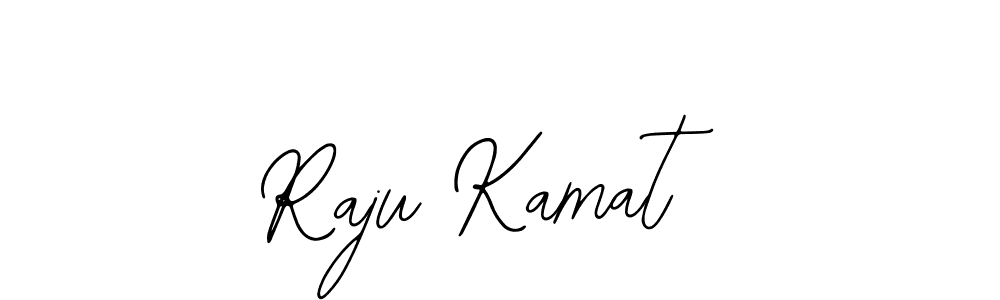 if you are searching for the best signature style for your name Raju Kamat. so please give up your signature search. here we have designed multiple signature styles  using Bearetta-2O07w. Raju Kamat signature style 12 images and pictures png