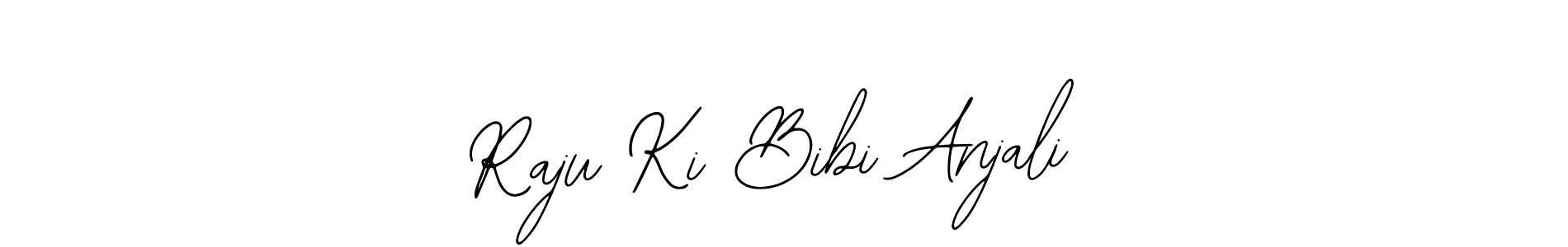 How to make Raju Ki Bibi Anjali signature? Bearetta-2O07w is a professional autograph style. Create handwritten signature for Raju Ki Bibi Anjali name. Raju Ki Bibi Anjali signature style 12 images and pictures png