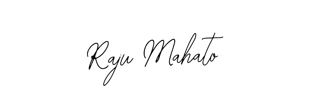 You should practise on your own different ways (Bearetta-2O07w) to write your name (Raju Mahato) in signature. don't let someone else do it for you. Raju Mahato signature style 12 images and pictures png