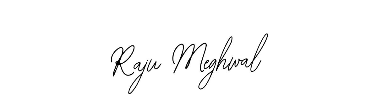 Similarly Bearetta-2O07w is the best handwritten signature design. Signature creator online .You can use it as an online autograph creator for name Raju Meghwal. Raju Meghwal signature style 12 images and pictures png
