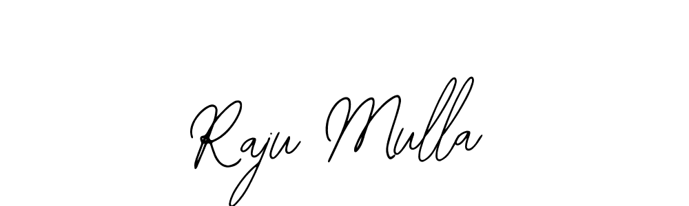 Similarly Bearetta-2O07w is the best handwritten signature design. Signature creator online .You can use it as an online autograph creator for name Raju Mulla. Raju Mulla signature style 12 images and pictures png