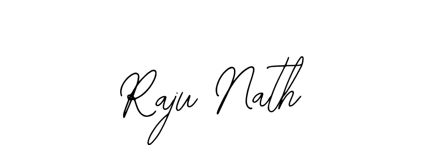 How to make Raju Nath name signature. Use Bearetta-2O07w style for creating short signs online. This is the latest handwritten sign. Raju Nath signature style 12 images and pictures png