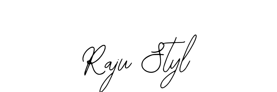 Raju Styl stylish signature style. Best Handwritten Sign (Bearetta-2O07w) for my name. Handwritten Signature Collection Ideas for my name Raju Styl. Raju Styl signature style 12 images and pictures png