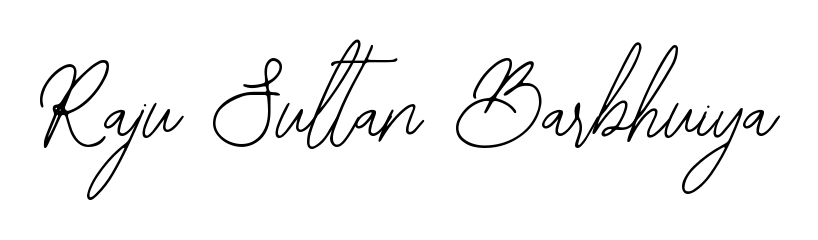 A dynamic signature style for Raju Sultan Barbhuiya using Bearetta-2O07w script. Designed to look authentic, handwritten, and professional. Raju Sultan Barbhuiya signature style 12 images and pictures png