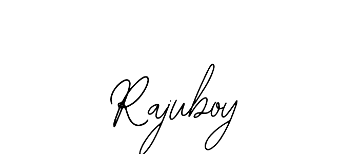 How to make Rajuboy name signature. Use Bearetta-2O07w style for creating short signs online. This is the latest handwritten sign. Rajuboy signature style 12 images and pictures png