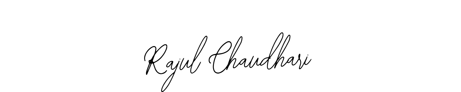 Also we have Rajul Chaudhari name is the best signature style. Create professional handwritten signature collection using Bearetta-2O07w autograph style. Rajul Chaudhari signature style 12 images and pictures png