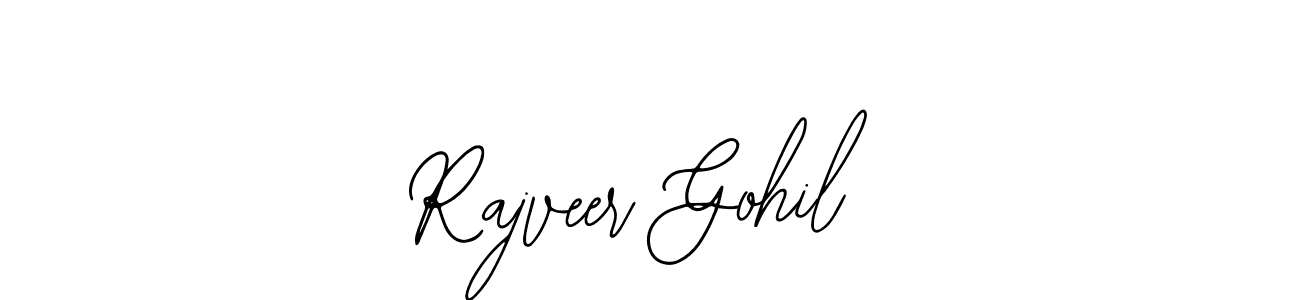 Also You can easily find your signature by using the search form. We will create Rajveer Gohil name handwritten signature images for you free of cost using Bearetta-2O07w sign style. Rajveer Gohil signature style 12 images and pictures png