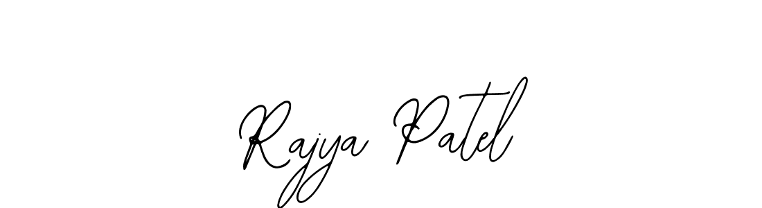 The best way (Bearetta-2O07w) to make a short signature is to pick only two or three words in your name. The name Rajya Patel include a total of six letters. For converting this name. Rajya Patel signature style 12 images and pictures png