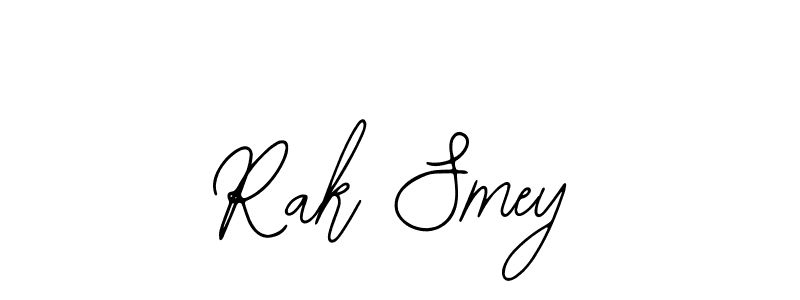 You can use this online signature creator to create a handwritten signature for the name Rak Smey. This is the best online autograph maker. Rak Smey signature style 12 images and pictures png