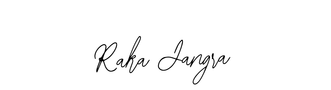 It looks lik you need a new signature style for name Raka Jangra. Design unique handwritten (Bearetta-2O07w) signature with our free signature maker in just a few clicks. Raka Jangra signature style 12 images and pictures png